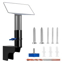 Adjustable Starlink Mounting Kit Aluminum Alloy Starlink Short Wall Mount Bracket for Home Commercial Use
