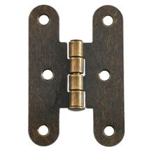 Antique Door Hinges, Furniture, Cabinet Drawer Door Butt Hinges Vintage Jewelry Box Bronze