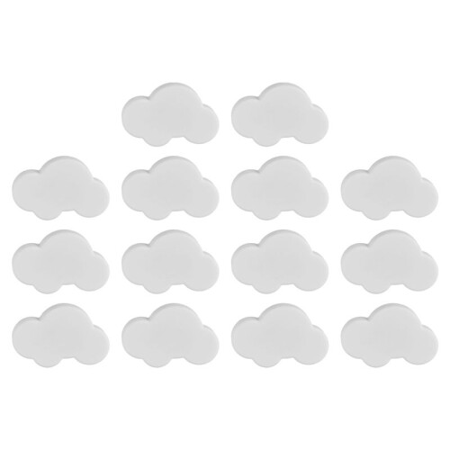 Knobs for Children'S Room, Pack of 14 Furniture Knobs, Drawer Handles, Decorative Cartoon Cloud Shape Drawer Knobs