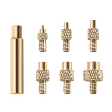 Heat Insert Nut Iron Tip M2 M3 M4 M5 M6 M8 Brass Thread Embedded Kit Heat Insertion Tool for 3D Printer Soldering Iron