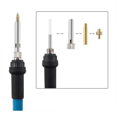 Heat Insert Nut Iron Tip M2 M3 M4 M5 M6 M8 Brass Thread Embedded Kit Heat Insertion Tool for 3D Printer Soldering Iron 1