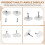 Knobs for Children'S Room, Pack of 14 Furniture Knobs, Drawer Handles, Decorative Cartoon Cloud Shape Drawer Knobs 5