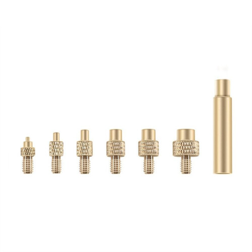 Heat Insert Nut Iron Tip M2 M3 M4 M5 M6 M8 Brass Thread Embedded Kit Heat Insertion Tool for 3D Printer Soldering Iron 1