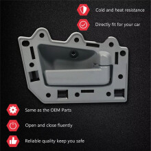Passenger Right Front Interior Door Handle Kit with Parts 82139 1JV461J3AA for Grand Cherokee 2005-2011 LHD
