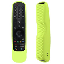 Silicone Remote Cover for TV an-MR21 MR22 Anti-Shock Illuminated Case,Luminous Green