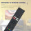 Replacement Remote Control for   TV for Home Voice TV Remote Control MOLA 5
