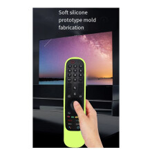 Silicone Remote Cover for TV an-MR21 MR22 Anti-Shock Illuminated Case,Orange