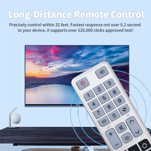 Replace CT-8040 Remote Control for  TV CT-8035/8040/8041/8046 48L5435DG/441DG Remote Controller 2