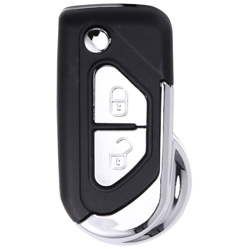 Car 2 Buttons Key Shell Folding Remote Control Car Key Shell for    VA2 Key Blade Housing Cover