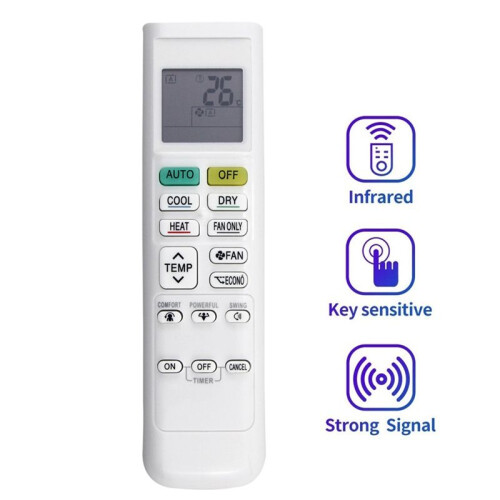 Replace AC ARC480A1 Remote Control for  Air Conditioner ARC480A6 ARC433B67 ARC433A1 ARC43 2