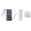 Universal Ceiling Fan Remote Control Kit 40W 6-Speed Timing Function Replacement Remote for Lights &  Ceiling Fans 2