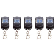 5PCS 433Mhz Garage Door Remote Control - Wireless Cloning and Learning Transmitter for Automatic Door Systems