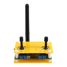 Kit Ricevitore Telecomando DIY 900 MHz 3,3-4,2 V 1S Lipo PPM Trasmettitore 2 Canali Scheda di Ricezione per Aereo RC Robot