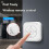 433MHz Universal Button 5 Keys  Wireless Control  System Circular Button Wall Paste 3