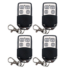 4X Ouvre-Porte de Garage Électrique à 4 Boutons Télécommande Sans Fil Allumeur 433Mhz