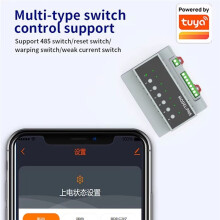 6CH Tuya WIFI 16A Relay Module Power Remote Control Appliance Control Relay Module 110V-240V