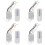 4X 4-Wege-Licht-Lampe Digital Wireless Remote Control   / OFF 220V 1