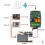 Tuya WIFI  Receiver 7-32V 2CH Garage Door Remote Control Opener Controller Rolling Code 433Mhz Transmitter 6