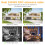 150ft BNC Security Camera Cable Black CCTV Video Power Wire for HD DVR Surveillance System 4