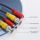 150ft BNC Security Camera Cable Black CCTV Video Power Wire for HD DVR Surveillance System 2