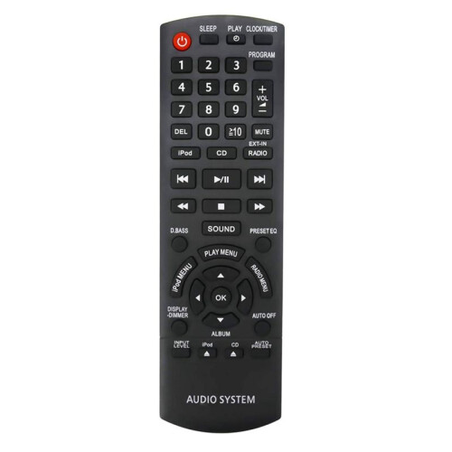 N2QAYB000641 TéLéCommande RemplacéE pour SystèMe StéRéO Compact  SC-HC35 SCHC35 SC-HC35DB SCHC35DB