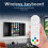 H20 Wireless Remote Control  Voice Flying Air Mouse for Android TV Box Projector PC/HTPC 8