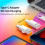 For iPhone15 Cell Phone PD Fast Charging Multi-Function Adapter Lighting Female to Type-C Male Charging Converter,B 6