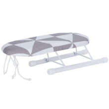 Tabletop Folding Ironing Board with Heat‑Resistant Surface and Removable Washable Cover