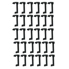 30 PZ 35Mm Clip di Drenaggio 'Acqua Laterale per Pannello Solare, Clip per Moduli Fotovoltaici per Scarico 'Acqua Clip di Drenaggio 'Acqua