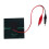 1W 5.5V Solar Cell Epoxy Polycrystalline Solar Panel+Clip For Charging 3.7V Battery System Toy LED Light Study 95*95MM 1