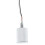 E27 Ceramic Screw Base Round LED Light Bulb Lamp Socket Holder Adapter metal Lamp Holder With Wire White 7