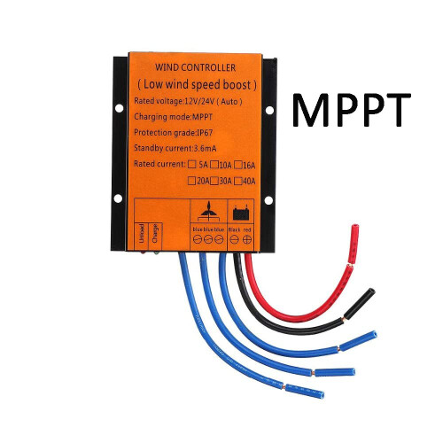 48V 3000W MPPT Wind Solar Hybrid Charge Controller with LCD Display for Stable Power Output 2