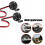 SAE Connector,Solar  SAE Socket Sidewall Port, SAE Cable Quick Connect Panel Mount Universal Flush-Mountable Connector for Solar Generator 3