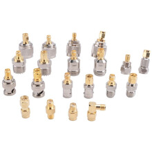SMA zu SMA BNC N F UHF-Steckverbinder-Kits RF-Adapter 20 Typ, SMA-Buchse zu F-Stecker, SMA-Buchse zu F-Buchse