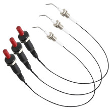 3 STKS Universele Keramische Elektrode Ontsteking Bougie Draad Elektronische Apparaat voor Grill en Haard Gasfornuis Heater