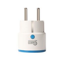Coolcam Domotica Z-Wave Plug Modulo Zwave Appliance sopra / Off Presa Plug-nel con Sistema di Allarme Domestico Spina UE