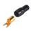 Terminal Spade Fork Adapter Connector Plug Crimp Barrier Spades Speaker Wire Terminal Plug-4GA 4