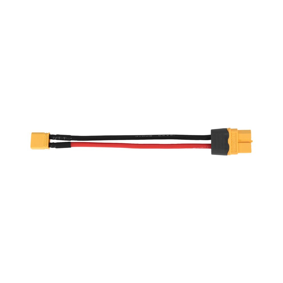 Rc Battery Cable Amass Xt60 To Xt30 T-Plug Connector Male Female Connector Plug With 16Awg Silicone Wire 100Mm 4714046274122