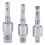3 Pack Impact Grade Socket Adapter 360-Degree Universal Joint Swivel Socket Set, Socket to Drill Adapter 2