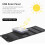 12W Foldable USB Solar Panel Portable Folding Waterproof Solar Panel Charger Outdoor Mobile Power Battery Charger 4