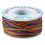 Tin Plated Copper Wire,8-Wire Colored Insulation Test Cable P/N B-30-1000 250M 30AWG Tinned Copper Solid Cable 1