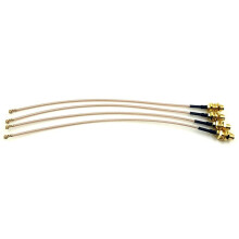 Pacote de 4 RF U.FL (IPEX / IPX) PCI para RP-SMA FêMea Pigtail Antena Wi-Fi Coaxial RG-178 Cabo de Baixa Perda