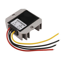 24V zu 12V , Spannung Buck Konverter 5A 60W, Step Down Transformator Wasserdicht mit Aluminium GehäUse