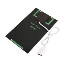 2W 5V 380MA USB Panel SłOneczny Moduł DIY Polisilikonowa łAdowarka do Ogniw SłOnecznych do Telefonu Wentylator USB