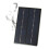 2W 5V 380MA USB  Solar Panel Module DIY Polysilicon Solar Cell Charger for Phone USB Fan 3