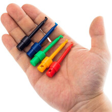 90 Stuks Meetklemmen, Testtips, Multimeter Draadkabeltestclip, Elektronische -Testsondeset, PCB-Testergrabber