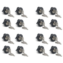 Stekkerdoos met Slot, Afsluitbaar Stopcontact, 8 Stuks Stopcontacten met Kinderslot, Stopcontactbescherming, Kinderslot, Veelgebruikt Binnen en Buiten