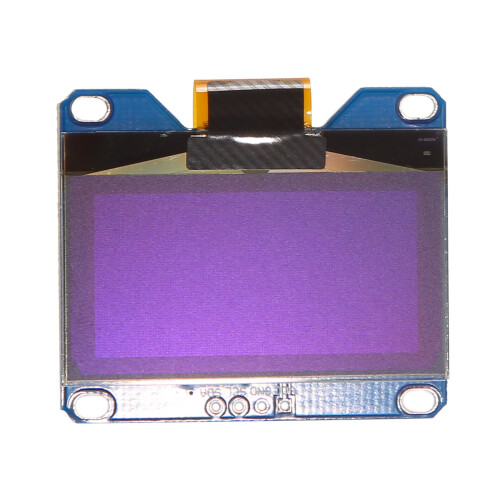 MóDulo de Tela Azul 4PIN de 1,54 Polegadas SSD1309 Drive OLED Display Module CompatíVel para Interface I2C SSD1306 128X64 1