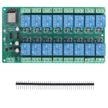 ESP8266 WIFI 16-Kanals ReläModul ESP-12F UtvecklingskortsströM, 16-VäGs ReläModul, MatningsläGe 12V