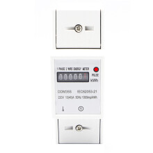 Enkelfasig Tweedraads 220V 10-40A Energiemeter KWh Tellerverbruik Analoge Elektriciteit Wattmeter Huishoudelijke Din Rail